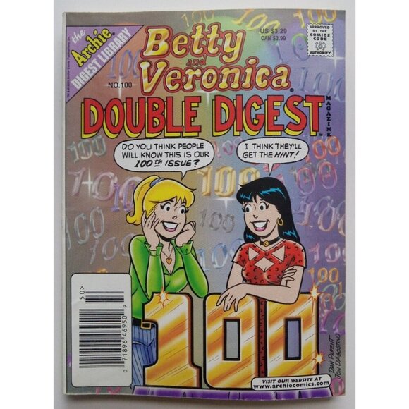 Archie Digest Magazine #100 – Betty & Veronica Double Digest (2001) - Picture 1 of 2